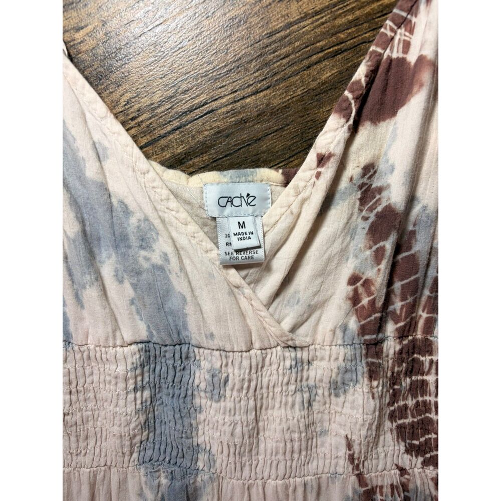Cache Tie-Dye Boho Maxi Dress - M - Picture 2 of 4